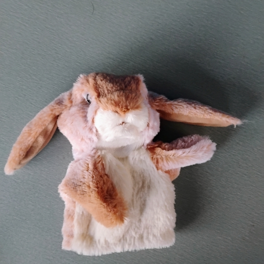 Folkmanis Plush Rabbit Puppet